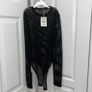Bershka Mesh Bodysuit